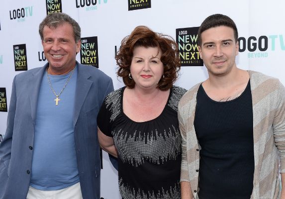 Vinny Guadagnino with his mother Paula Guadagnino and Uncle Nino. 